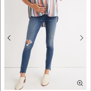 Madewell Maternity Side-Panel Skinny jeans